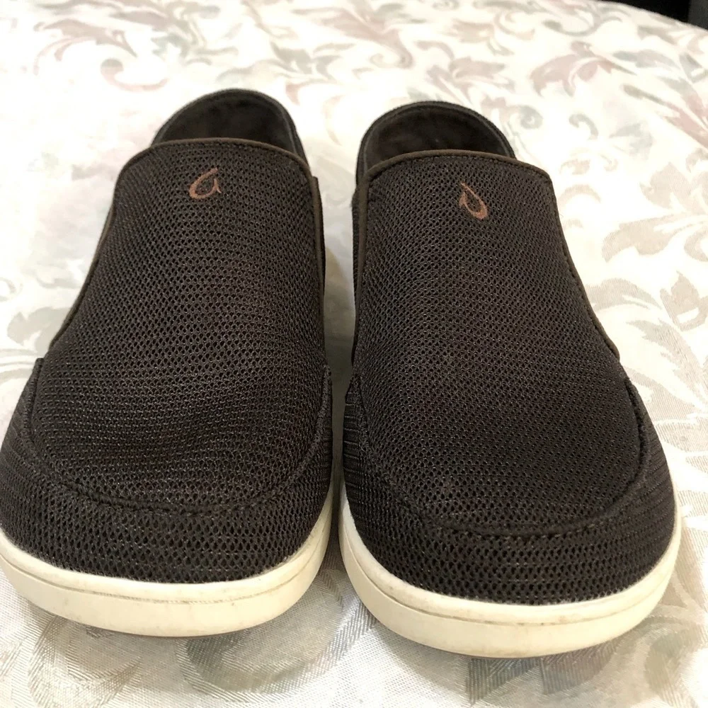 Olukai Nohea Mesh Loafer Dark Java/Brown size 9 - Picture 4 of 10